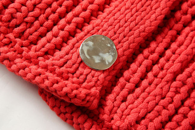3 Colorway Single Breasted Solid Color v Neck Casual Fashion Sweater Vest for Women