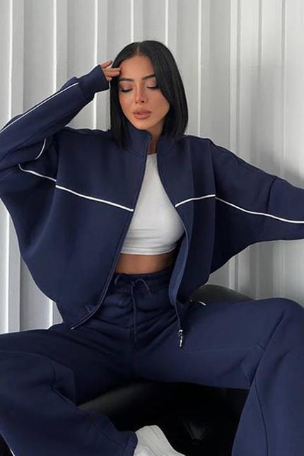 PASUXI High Quality Zipper Pullover Hoodie Custom Logo Women Embroidered Hoodie Streetwear Sportswear Sets for Women