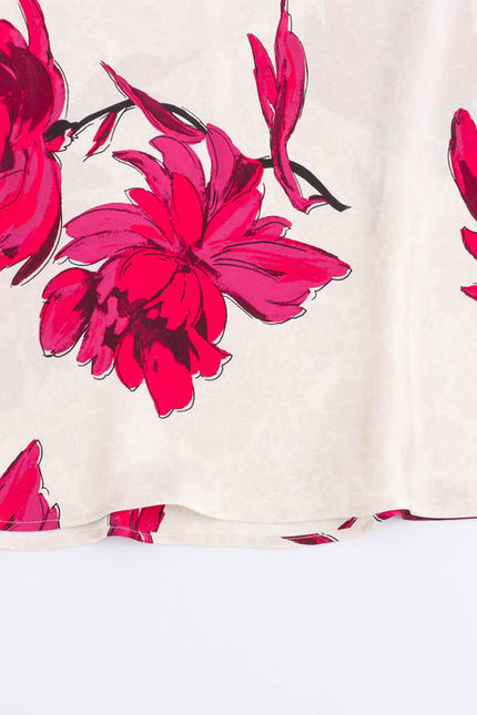 Floral Print Multi Color Shoulder Strap Sleeveless Casual Fashion Summer Dress for Women
