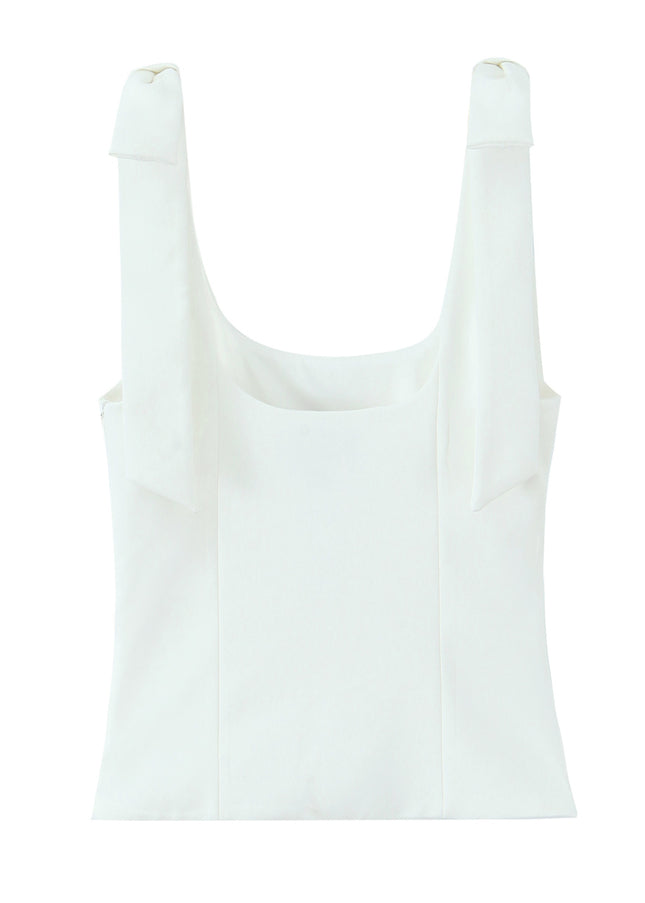3 Colorway Solid Color Shoulder Strap Hot Sale Casual Fashion Women's tank Tops