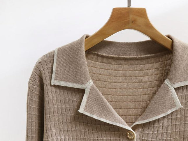 Fashion Clothing Sets Autumn Winter 2 Piece Set Lady Knitted Tops+Knitted Skirt Suit
