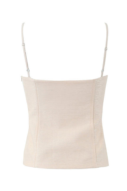 2 Colorway Solid Color Front Lace up Spaghetti Strap Hot Sale Casual Fashion Crop tank Tops for Women