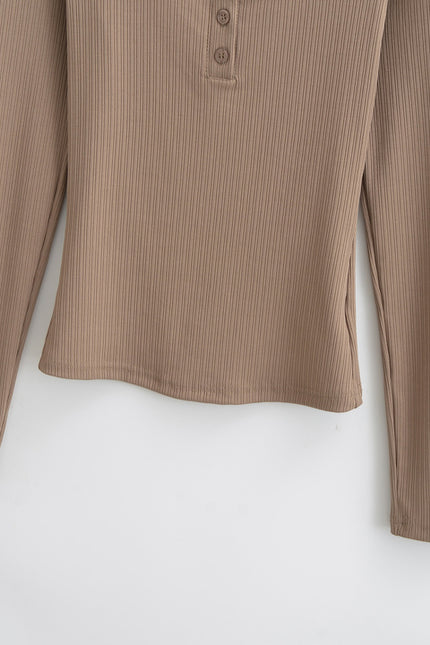 4 Colorway square Collar Buttons up Long Sleeve Solid Color Casual Fashion Women t Shirt