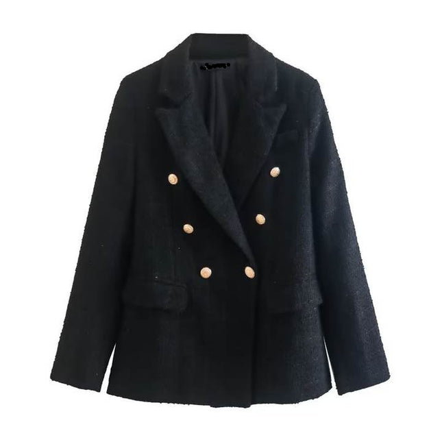 Latest European and America Long Sleeve Woman Oversize Blazer Jacket Women