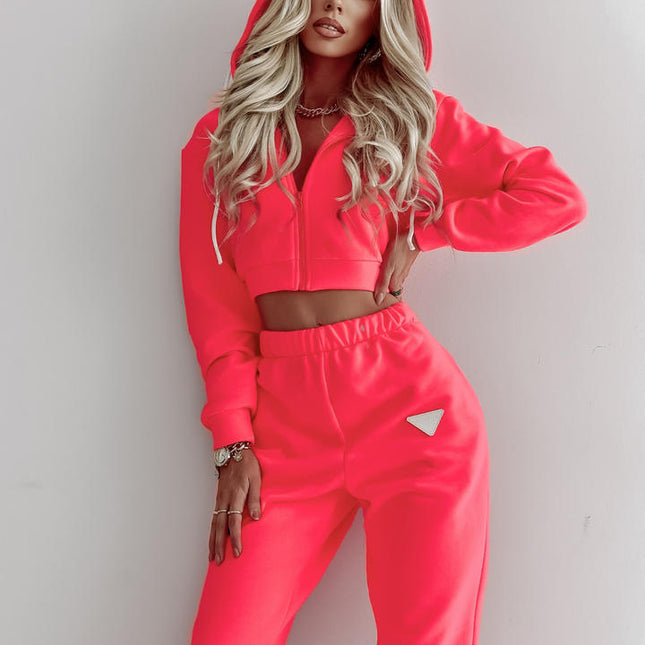 PASUXI OEM özel moda kazak Hoodies rahat spor koşu pantolon takım yüksek kalite Jogger kadınlar için setleri
