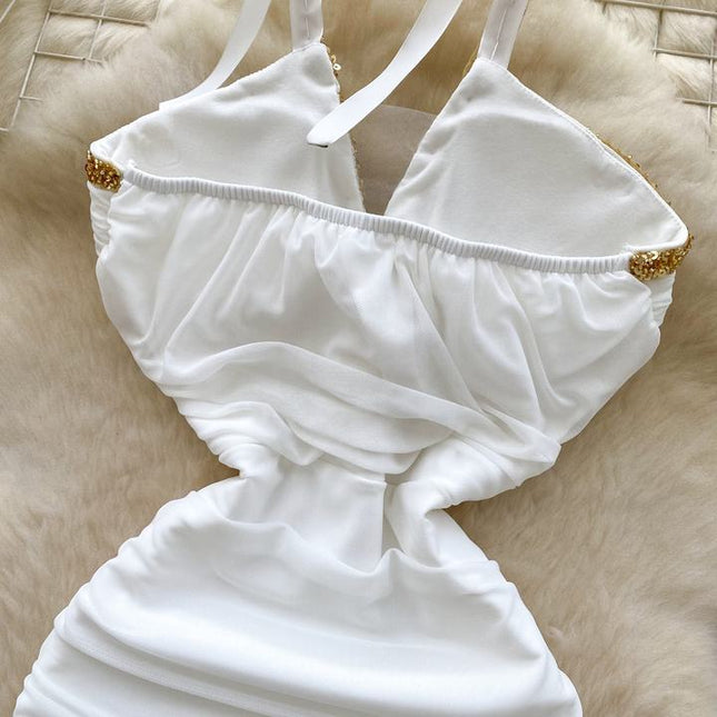 Summer Sexy Mini Dress For Women Sleeveless Dress
