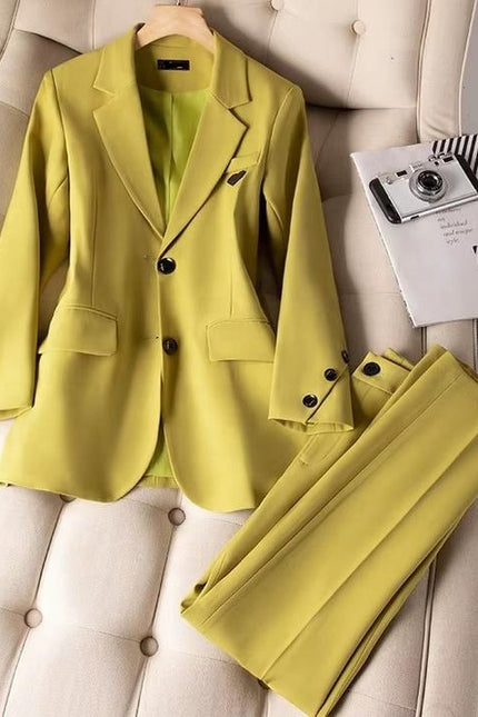 Suit Jacket Women Spring Autumn Casual Back Split Premium Feeling Suit Suit Workwear