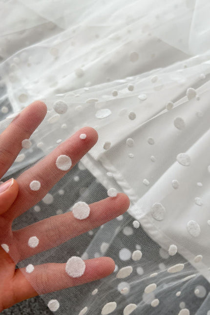 Women's Summer French Light Luxury Small Collection Waist Gauze Shampan Dress White Light Wedding Dress