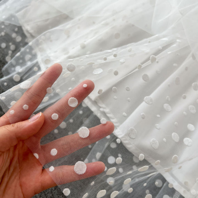 Women's Summer French Light Luxury Small Collection Waist Gauze Shampan Dress White Light Wedding Dress