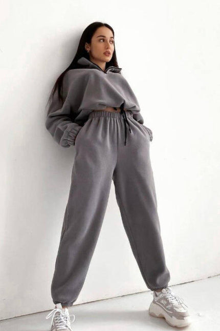 PASUXI Custom Stand Collar Zipper Activewear Sets for Women Long Sleeves and Pants Female Tracksuit Set Two Piece Workout Sets