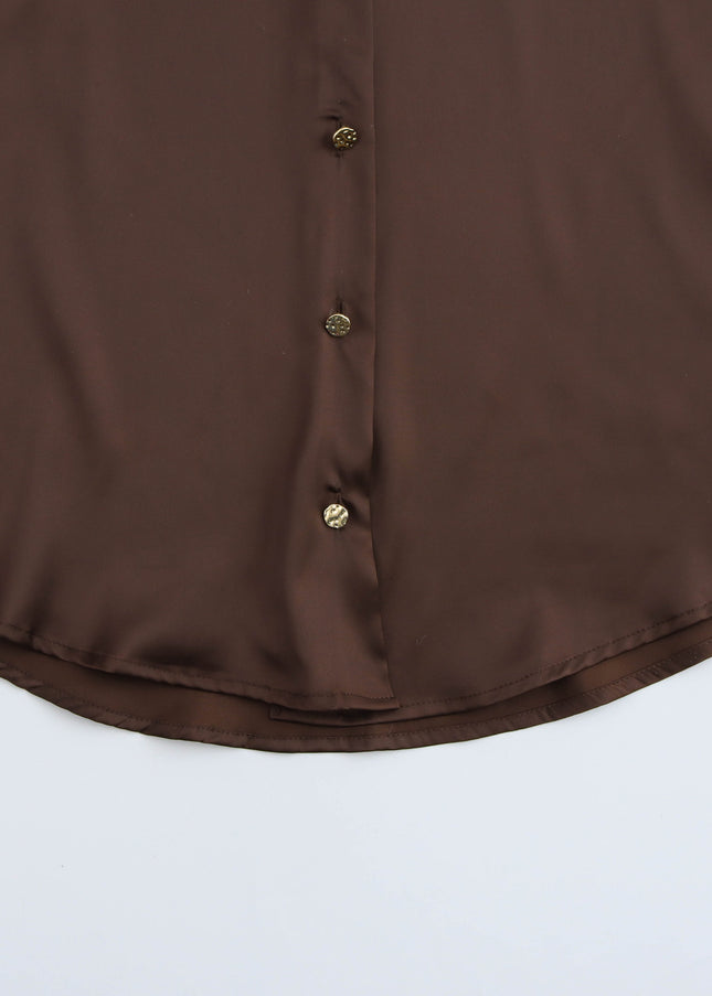 9 Colorway Turn Down Collar Long Sleeve Buttons up Hot Sale Casual Fashion Basic Style Blouse Shirts for Women