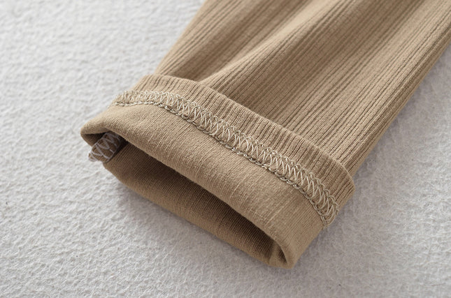 5 Colorway Solid Color square Collar Long Sleeve Front Pleated Casual Fashion Women t Shirt
