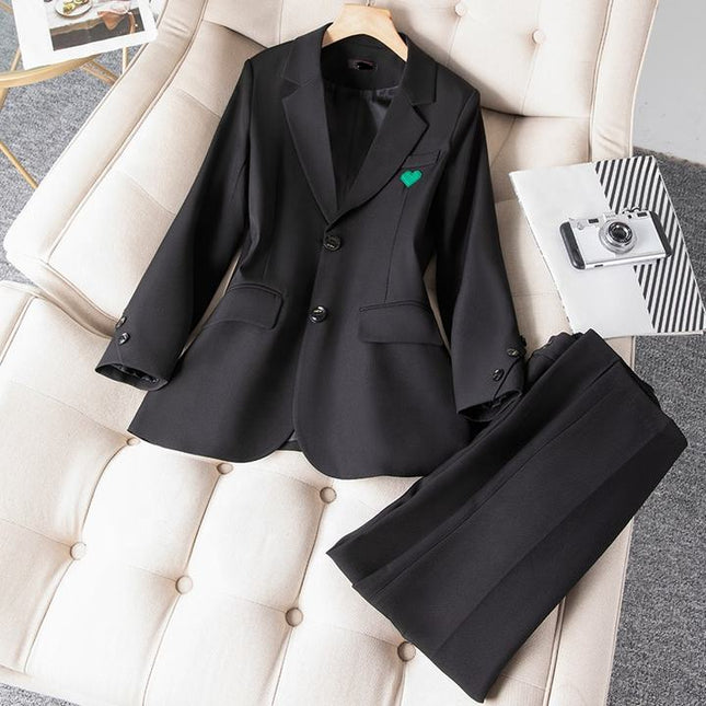 Suit Jacket Women Spring Autumn Casual Back Split Premium Feeling Suit Suit Workwear