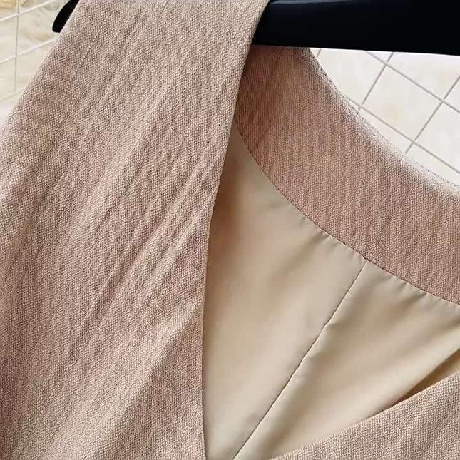 Women Tank Top 2 Piece Suit Summer Cotton Linen Two Piece Women's Set Outfits