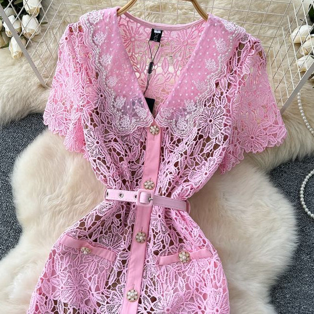 2025 New Summer Short Sleeved Plus Size Straight Tube Wholesale Boutique Clothing