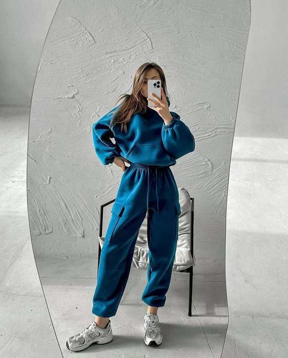 PASUXI Custom Ladies Spring Clothing New Fashion High Quality Sports Casual Pullover Hoodie Running Pants Sets