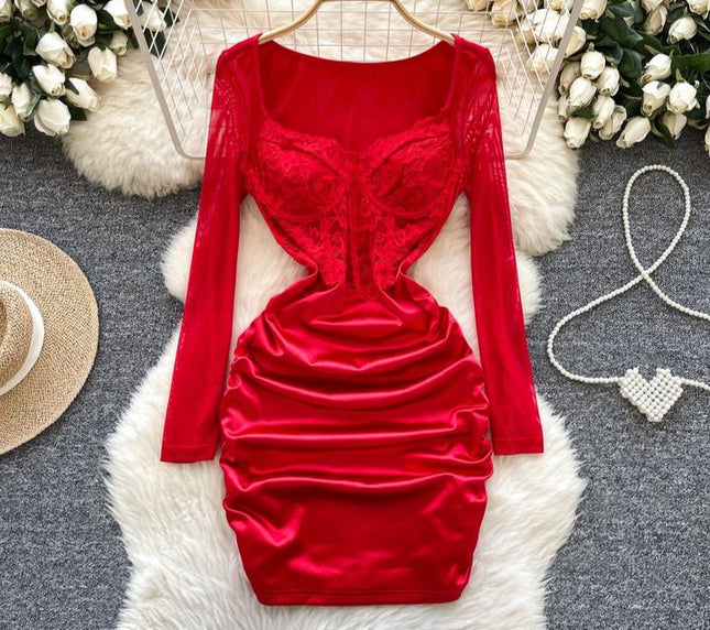 French Luxury Luxury Style Senior Sense Dress Female Spring Pure Desire Dress