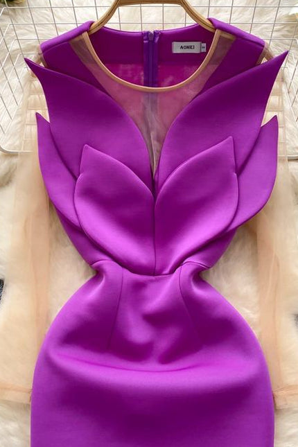 Women'S New Fashionable Elegant Splicing Dresses