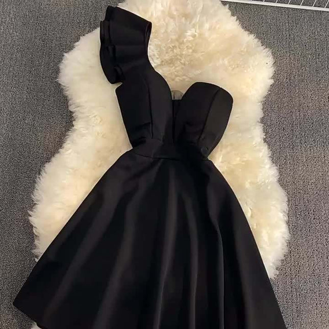 Dresses Women Summer Fashion Elegant Sexy Strapless A-line Dresses