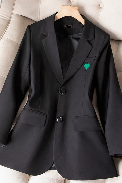 Suit Jacket Women Spring Autumn Casual Back Split Premium Feeling Suit Suit Workwear