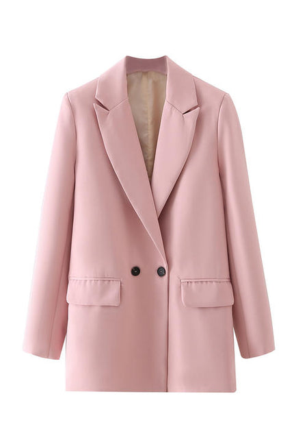 Wholesale Women Ladies Woman 12 Colors Coat Blazers Jacket Blue Femeninos Casual Stylish
