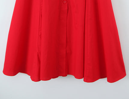 3 Colorway Back Hollow Out Red Color Sleeveless Casual Fashion Summer Long Halter Dress for Women