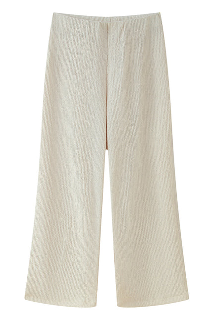 2 Colorway Solid Color v Neck Buttons up Long Sleeve Blouse Long Pants Casual Fashion Women 2 Piece Set