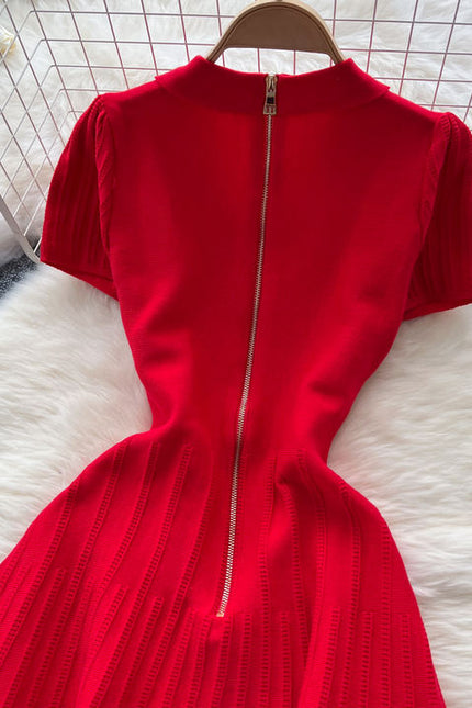 Short Sleeve Fashion Women Elegant Party Dinner Summer Casual Dresses