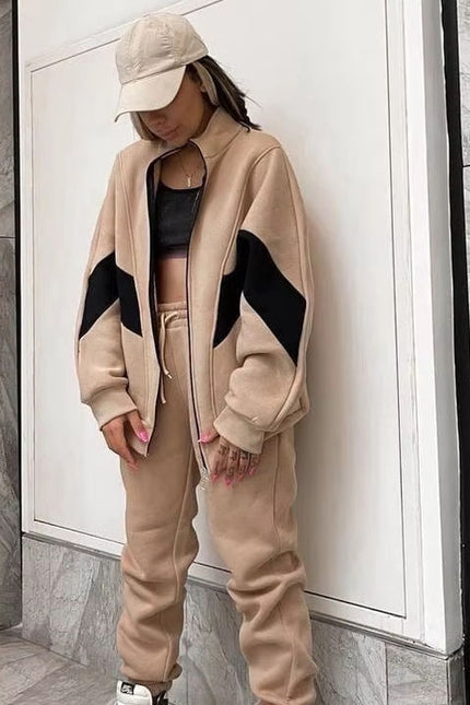 PASUXI Custom 2024 Fashion Fall Hoodie Stacked Pants Sport Sweatshirt Sweatpants Two Piece Set Clothing Tracksuit for Women
