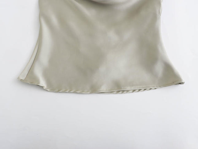 3 Colorway Back Hollow Out Solid Color Casual Fashion Crop tank Tops for Women