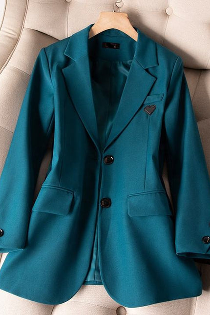 Suit Jacket Women Spring Autumn Casual Back Split Premium Feeling Suit Suit Workwear
