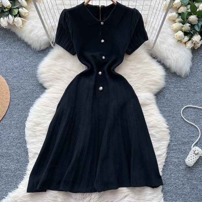 Short Sleeve Fashion Women Elegant Party Dinner Summer Casual Dresses