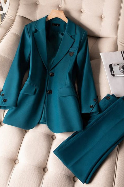 Suit Jacket Women Spring Autumn Casual Back Split Premium Feeling Suit Suit Workwear
