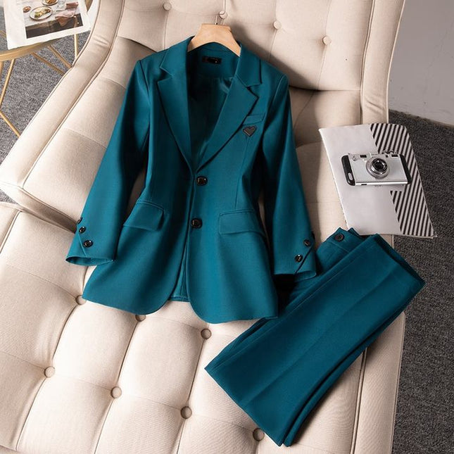 Suit Jacket Women Spring Autumn Casual Back Split Premium Feeling Suit Suit Workwear