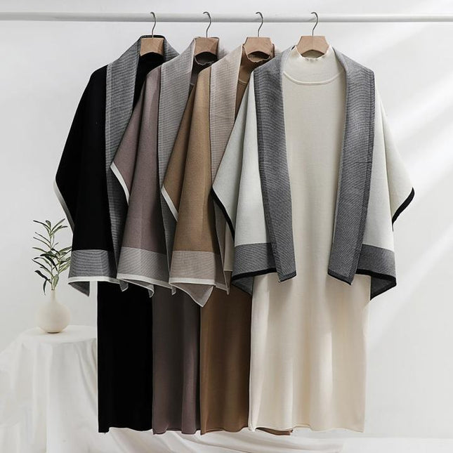 Women's Sets Winter Coat Casual Knitting 2 Piece Set Women Ropa Wholesale