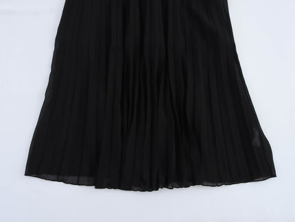 Strapless Black White Color Hot Sale Casual Fashion Long Dress for Women