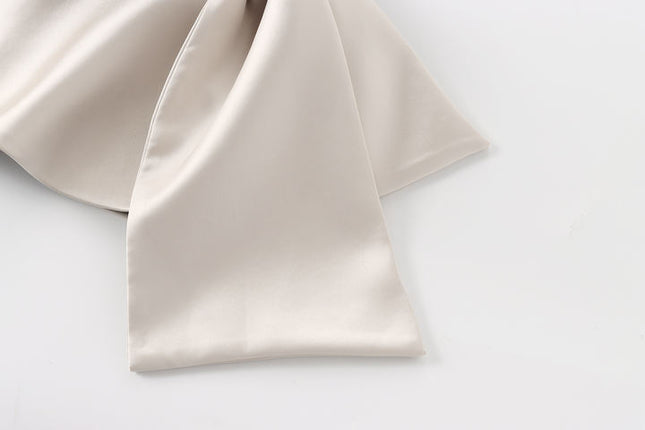 Back Hollow Out Waist Bow Tie Solid Color Casual Fashion Halter tank Top for Women