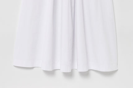 4 Colorway Elastic Waist Solid Color Crew Neck Casual Fashion Long Dress for Women
