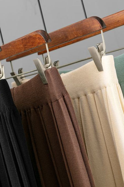 Casual Suit Women's Summer New Solid Color Sleeveless Vest Knit Wide Leg Trouser Suit