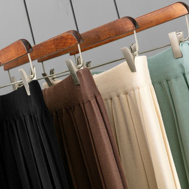 Casual Suit Women's Summer New Solid Color Sleeveless Vest Knit Wide Leg Trouser Suit
