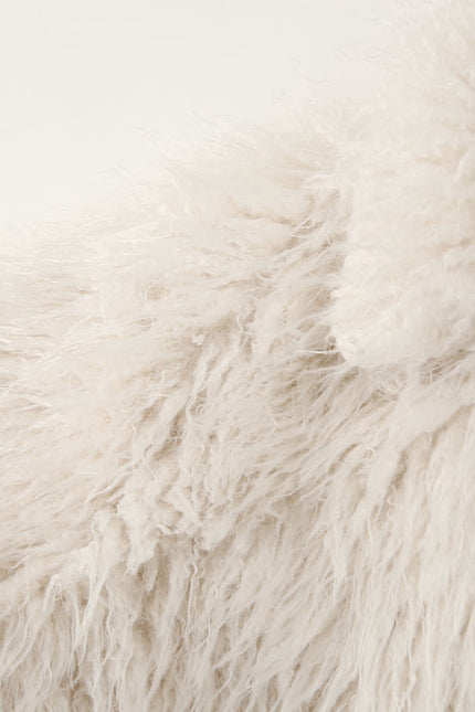 Turn Down Collar Beige Color Long Sleeve Zipper Fly Hot Sale Casual Fashion Winter Feather Jacket for Women