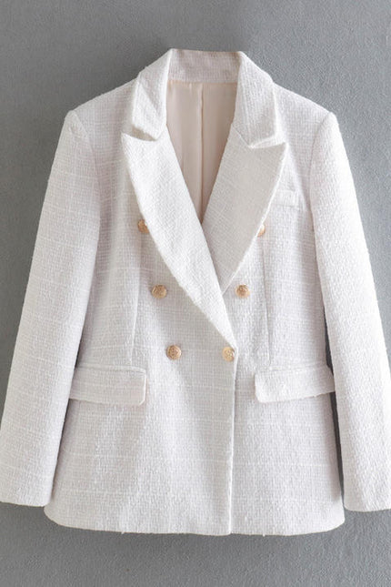 Latest European and America Long Sleeve Woman Oversize Blazer Jacket Women
