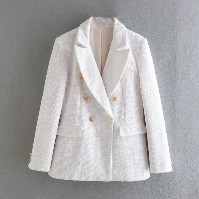 Latest European and America Long Sleeve Woman Oversize Blazer Jacket Women