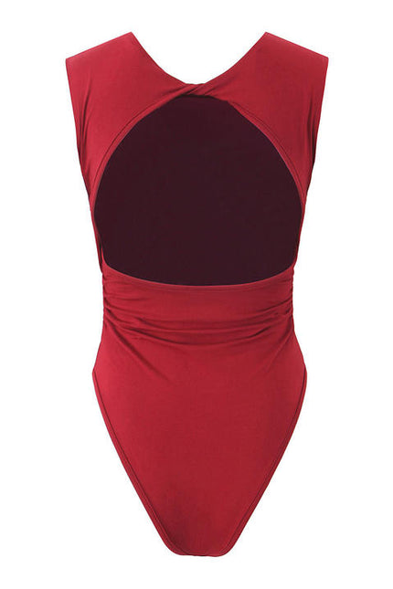 2 Colorway Solid Color Back Hollow Out Sleeveless Crew Neck Casual Fashion Elegant Women One Piece Jumpsuit