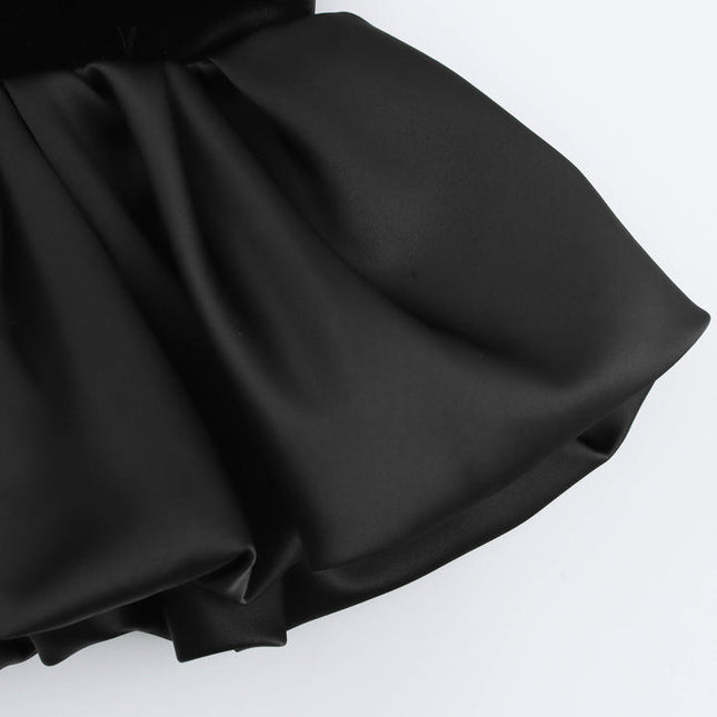 Askısız siyah renk kolsuz fermuar Fly Casual moda mütevazı bluz kadınlar için Tops