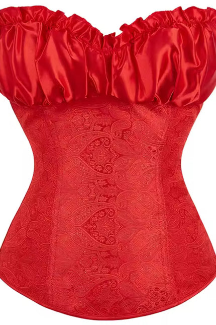 Gothic Steampunk Overbust Corset Top