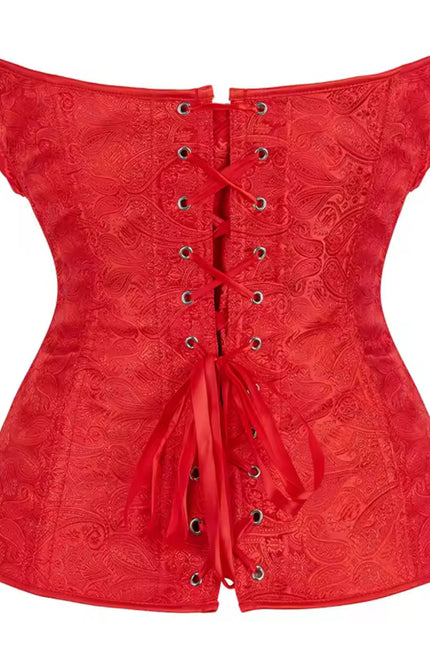 Gothic Steampunk Overbust Corset Top