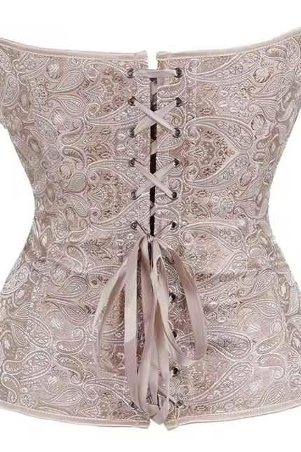 Gothic Steampunk Overbust Corset Top