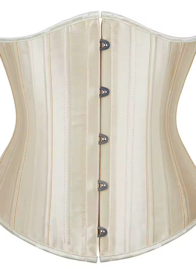Satin Vintage Underbust Waist Corset for Women