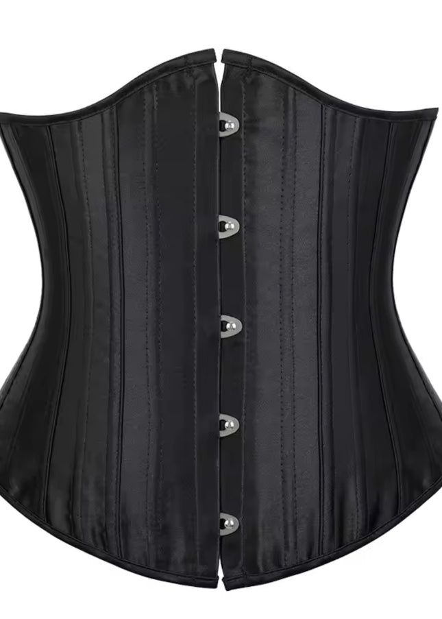 Satin Vintage Underbust Waist Corset for Women